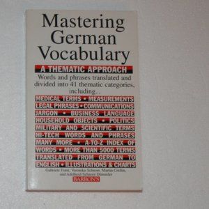 Mastering German Vocabulary
